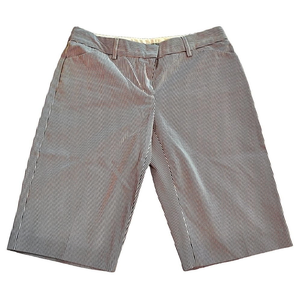 Express Pinstripe editor shorts